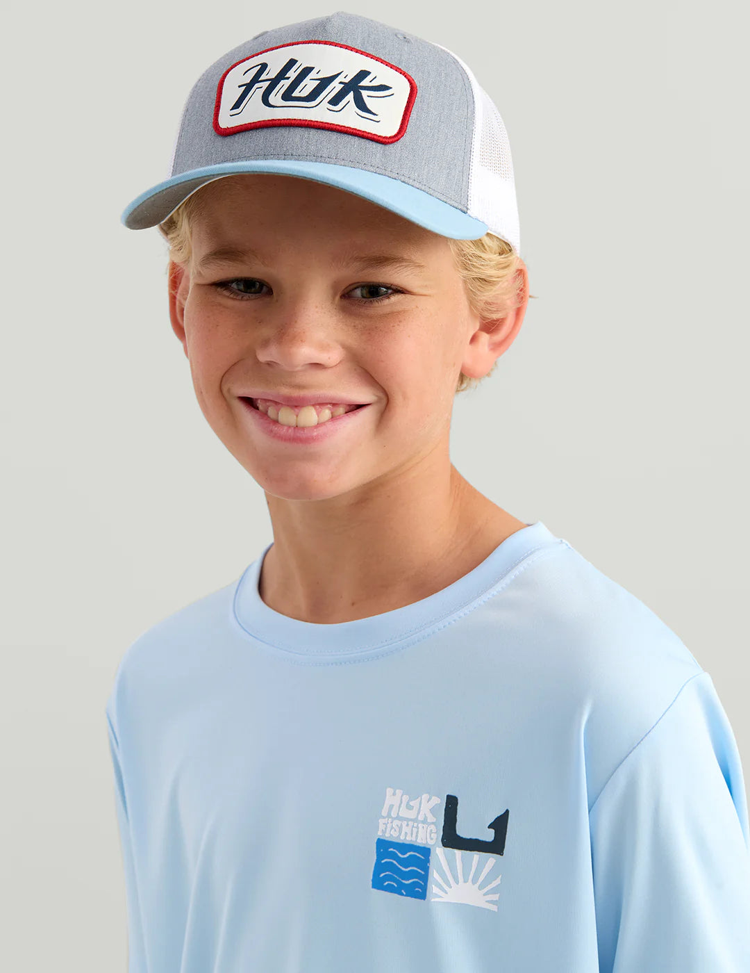 HUK - KIDS PURSUIT HUK SUN LS CREW