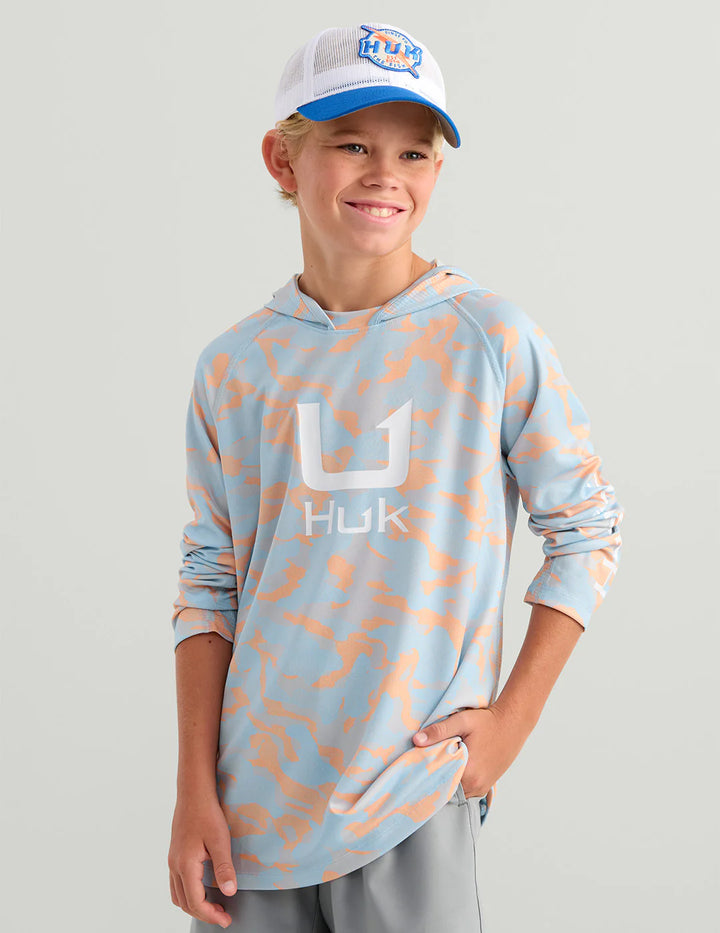 HUK - KIDS ICON PRINTED HOODIE