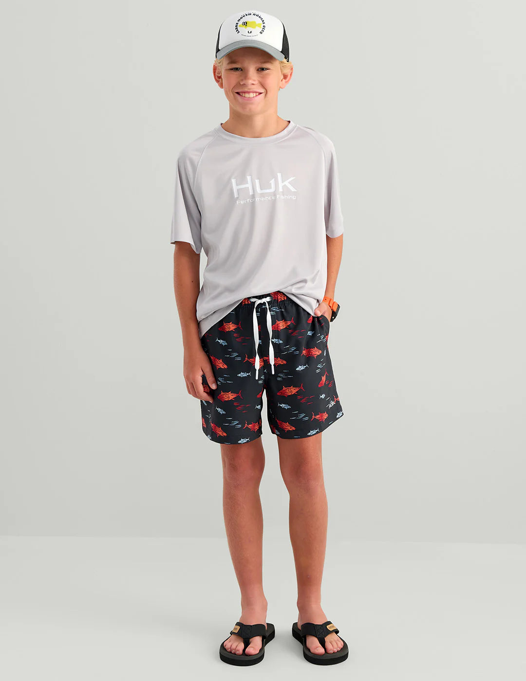 HUK - KIDS PURSUIT VOLLEY 5" PRINTED