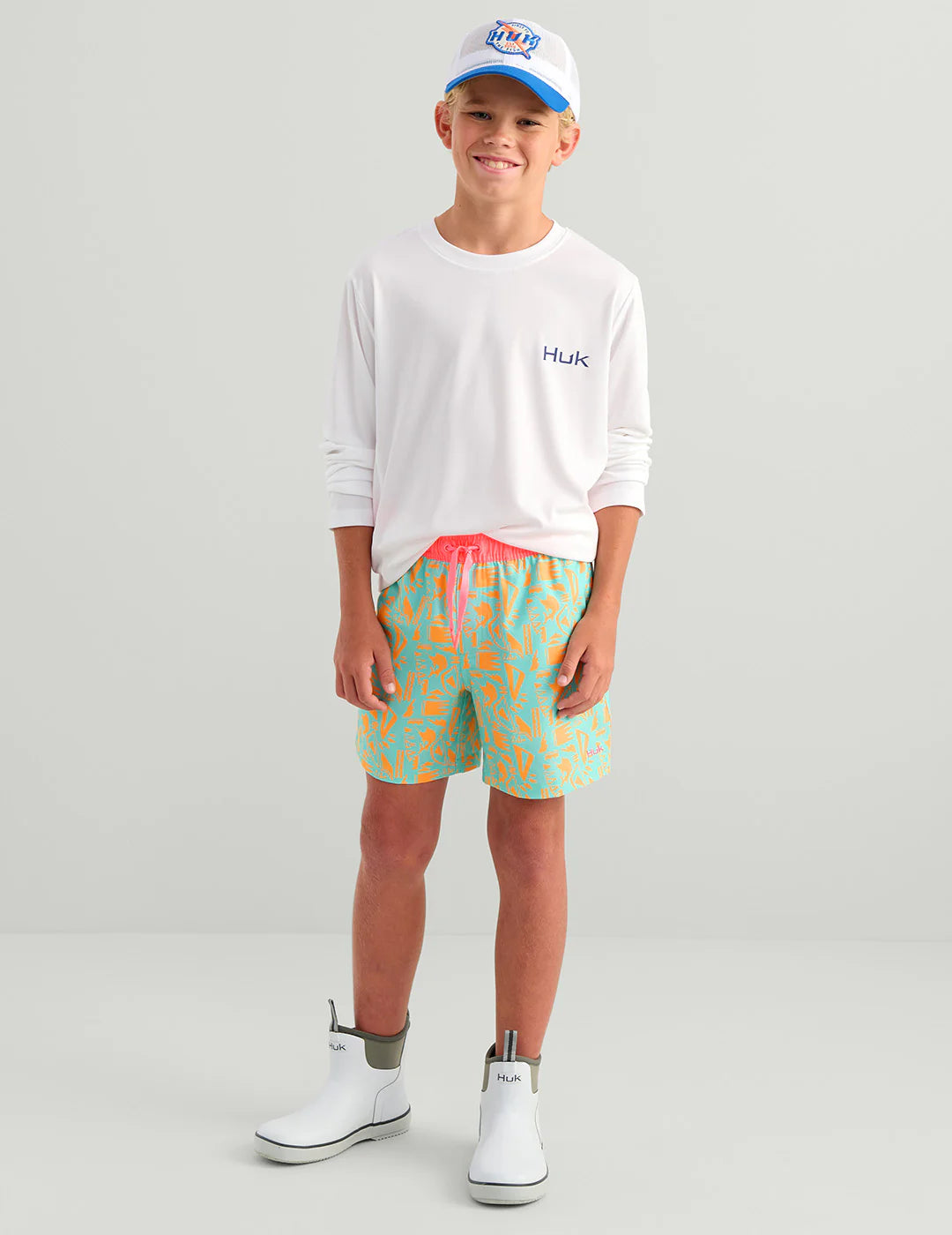 HUK - KIDS PURSUIT VOLLEY 5" PRINTED