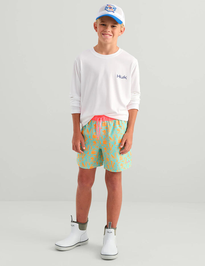 HUK - KIDS PURSUIT VOLLEY 5" PRINTED