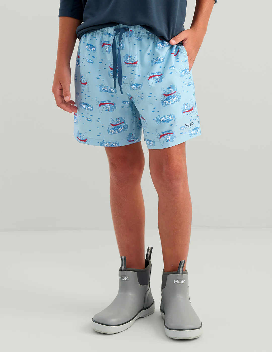 HUK - KIDS PURSUIT VOLLEY 5" PRINTED