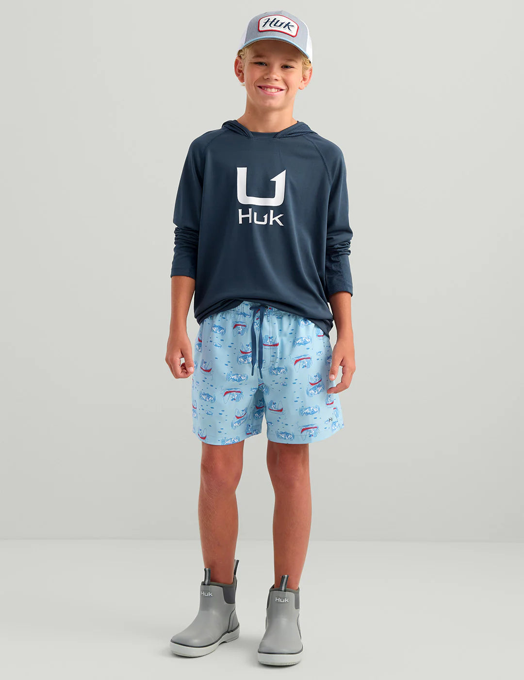 HUK - KIDS PURSUIT VOLLEY 5" PRINTED