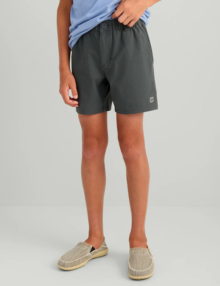 HUK - KIDS SHORESIDE SHORT SOLID