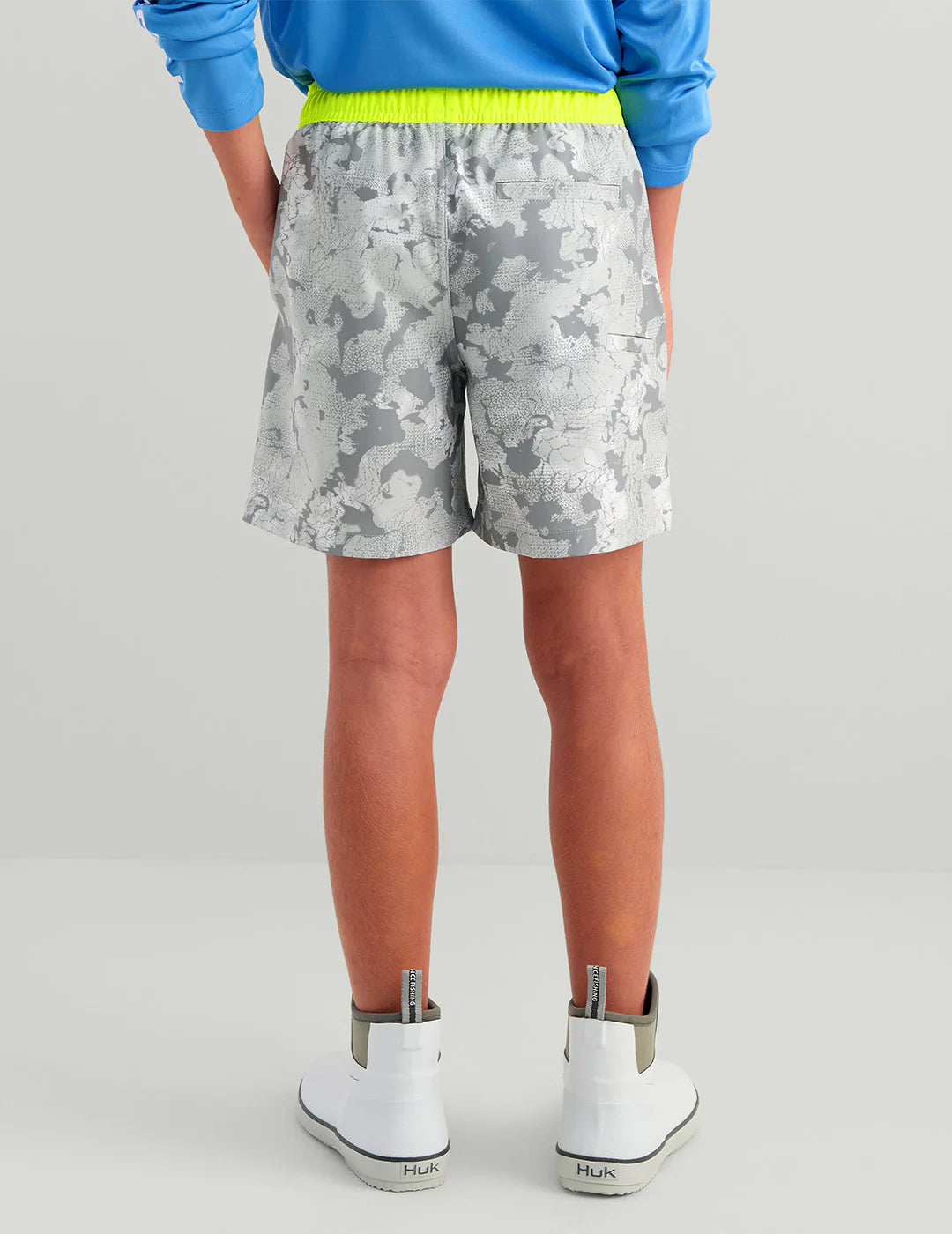 HUK - KIDS PURSUIT KC PRINTED VOLLEY SHORT