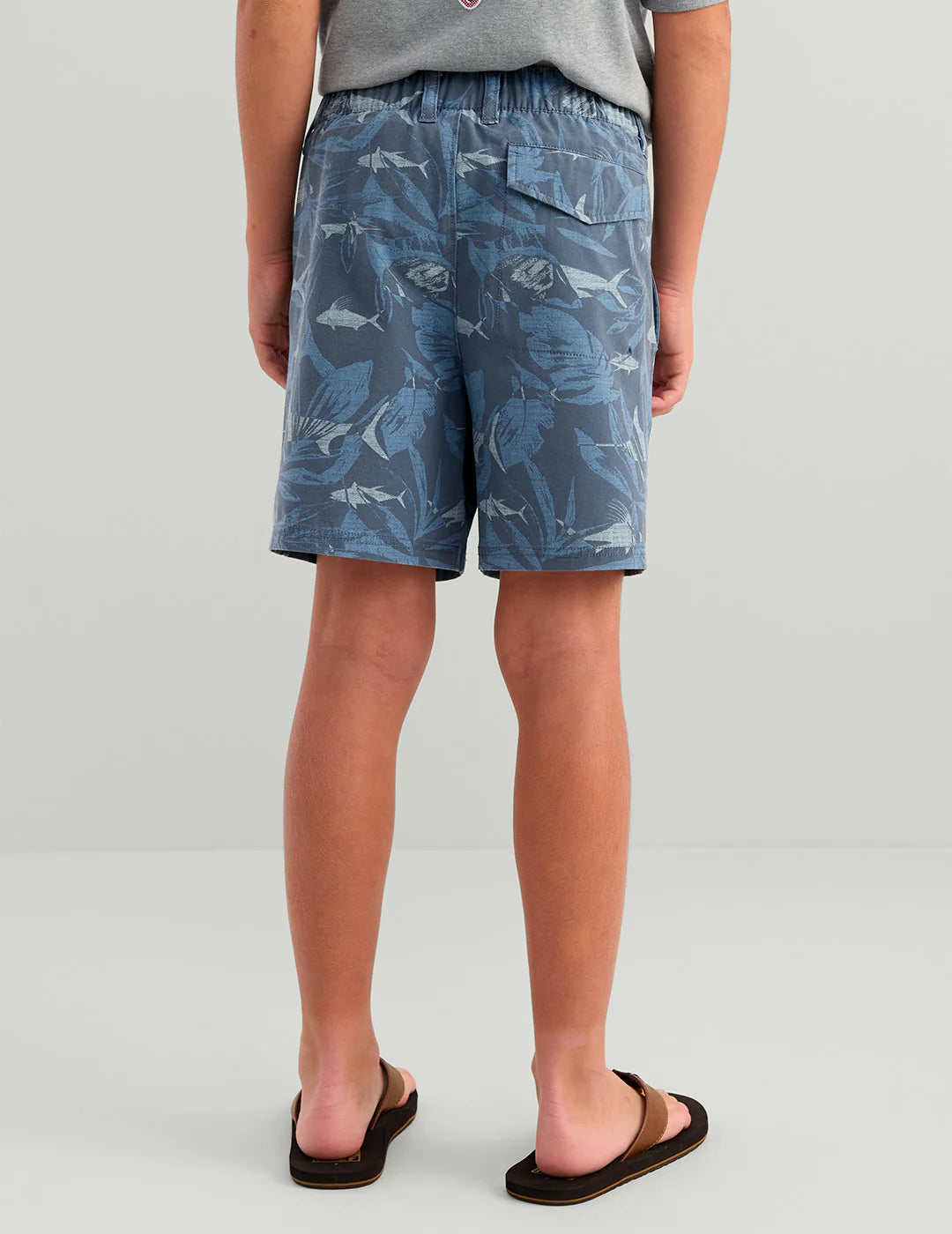 HUK - KIDS SHORESIDE PRINTED SHORT