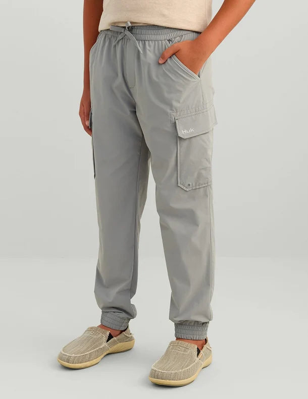 HUK - KIDS BOTTOMS AIRWEIGHT CARGO JOGGER