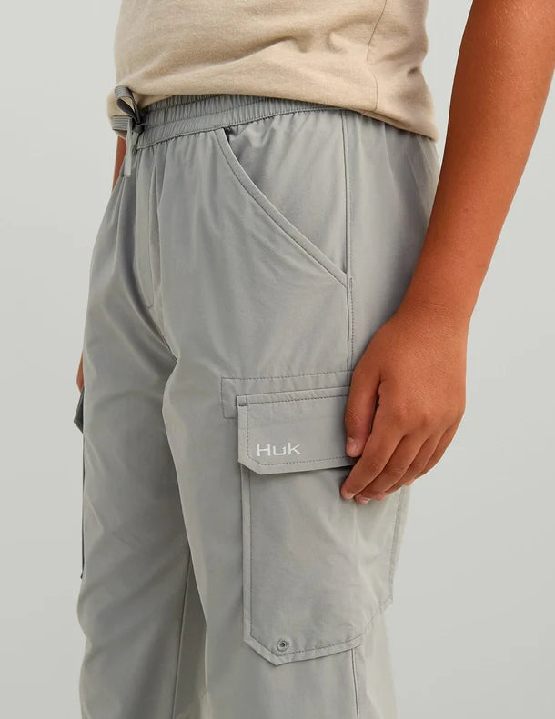HUK - KIDS BOTTOMS AIRWEIGHT CARGO JOGGER