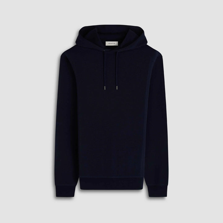 BUGATCHI- MEN'S PICQUE HOODIE PULLOVER