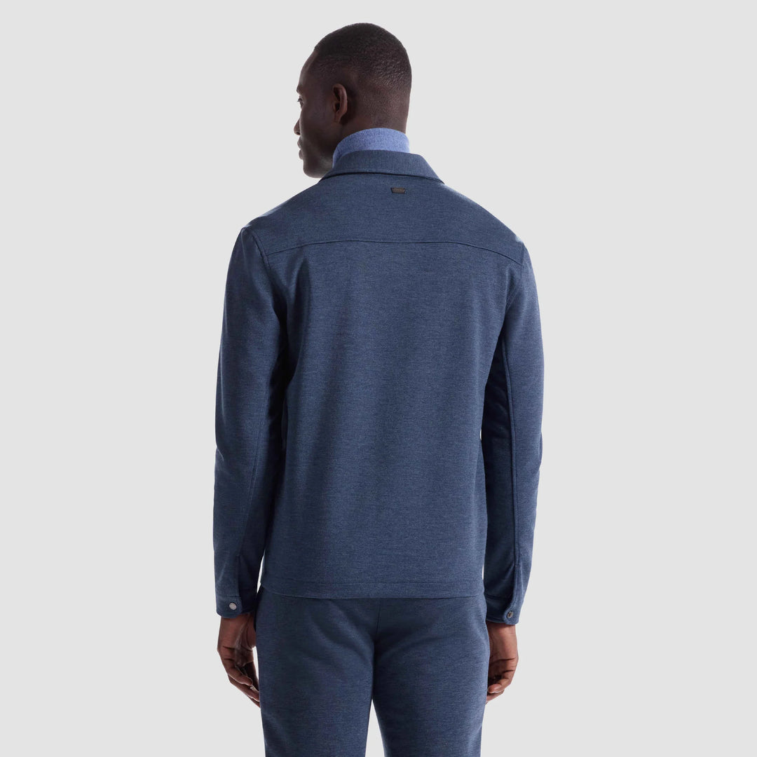 BUGATCHI -  MENS Soft Touch™ Performance Melange Knit Shirt