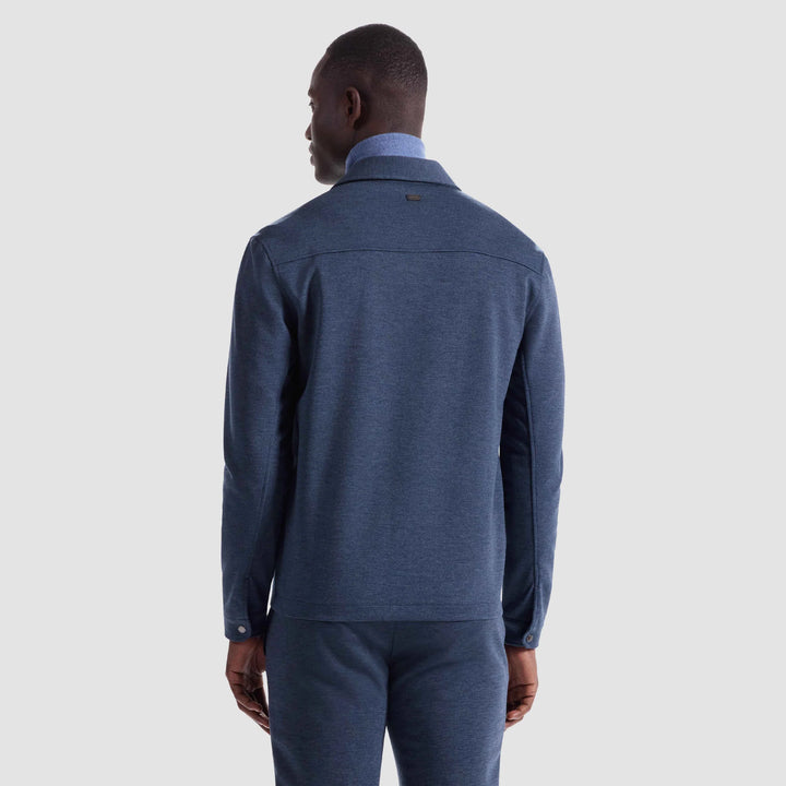 BUGATCHI -  MENS Soft Touch™ Performance Melange Knit Shirt