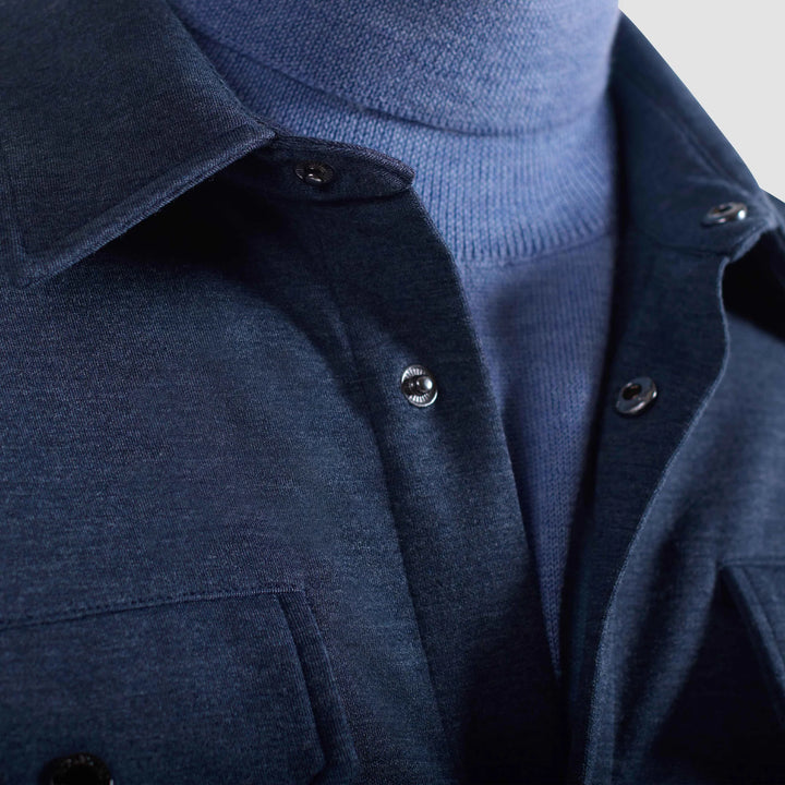 BUGATCHI -  MENS Soft Touch™ Performance Melange Knit Shirt