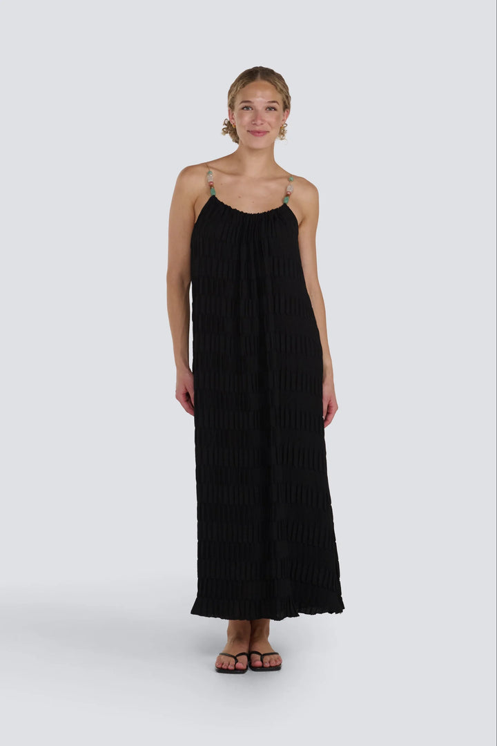 JESSICA LAURA - TANK DRESS WITH BEAD STRAPS