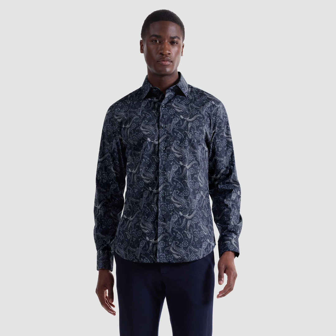 BUGATCHI - MEN'S Axel Paisley Shirt