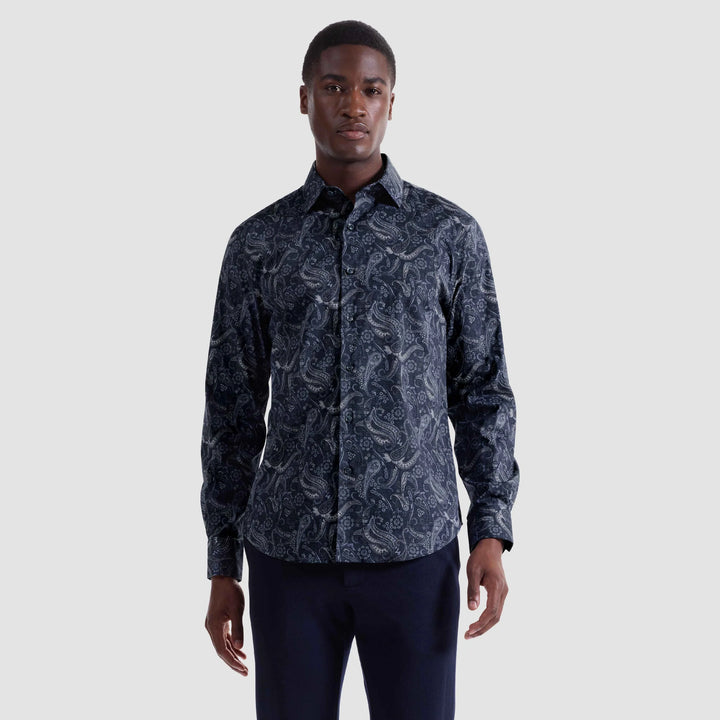 BUGATCHI - MEN'S Axel Paisley Shirt