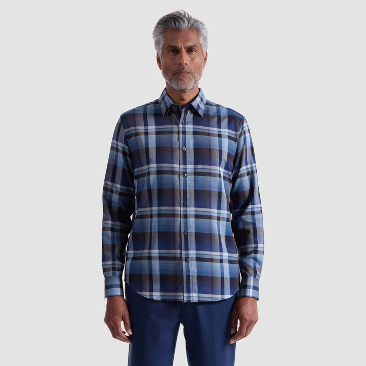 BUGATCHI- MEN'S KARL PLAID SHIRT