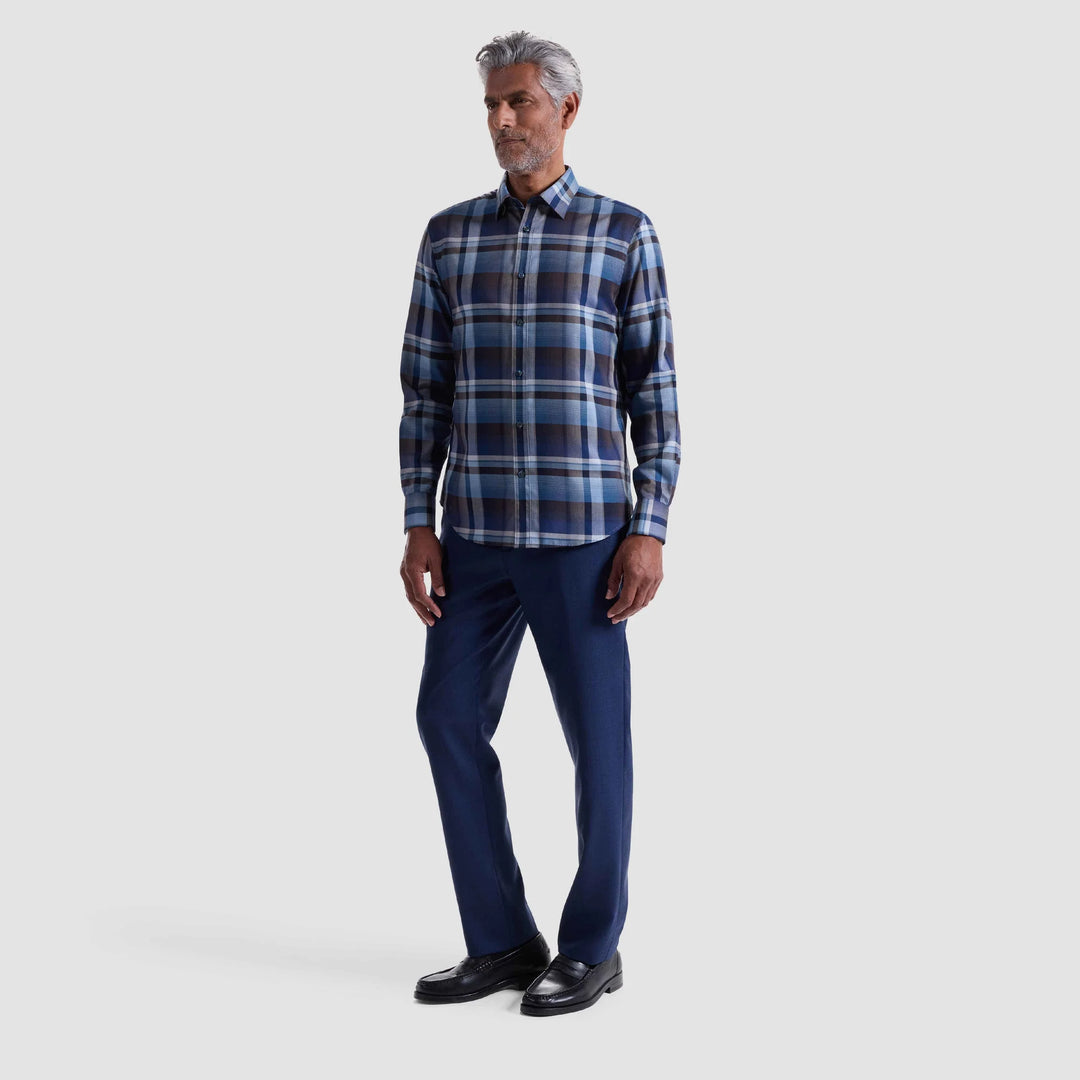 BUGATCHI- MEN'S KARL PLAID SHIRT