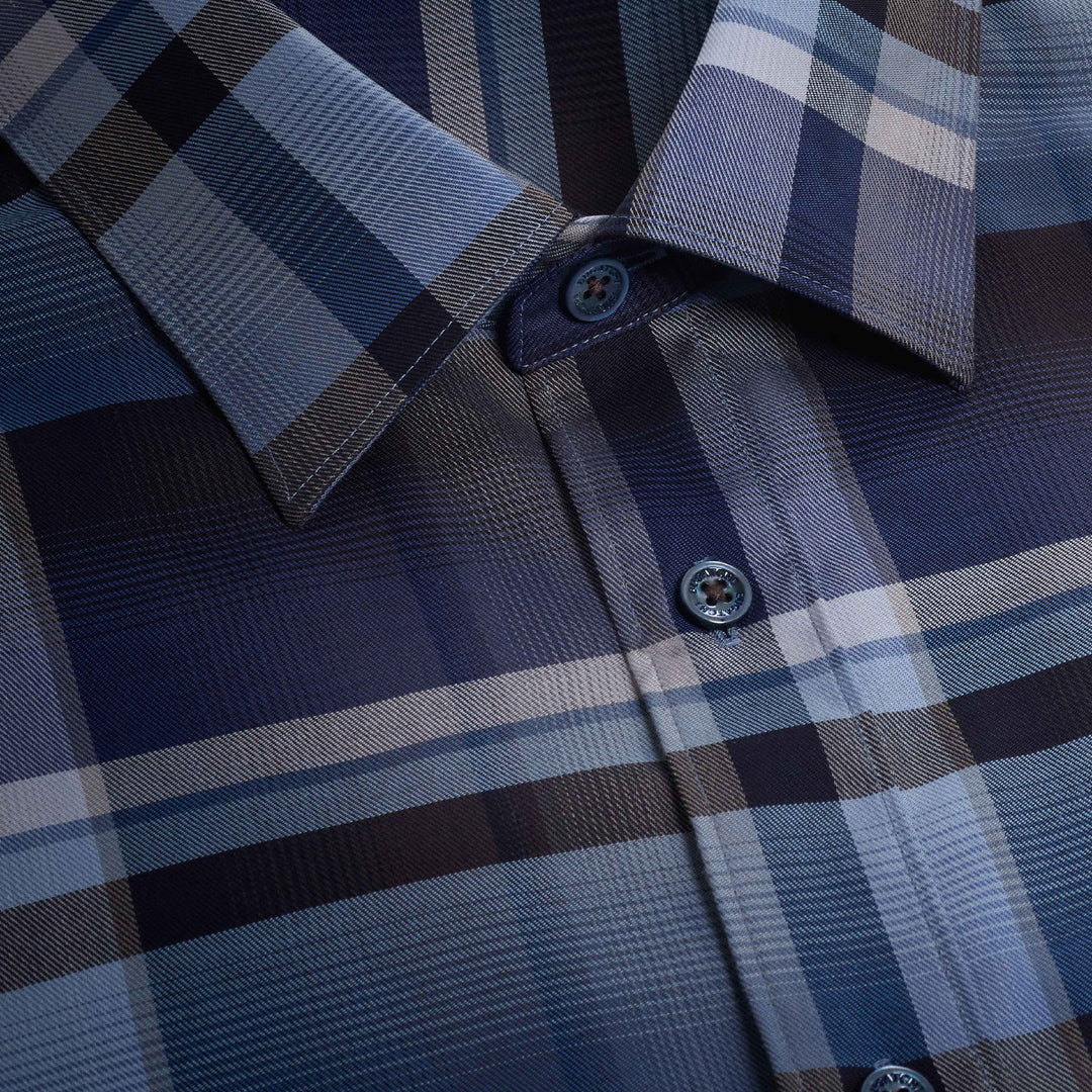 BUGATCHI- MEN'S KARL PLAID SHIRT