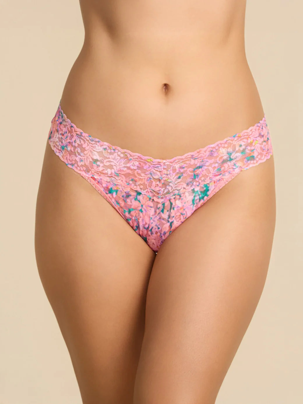 HANKY PANKY - ORIGINAL RISE THONG PRINT