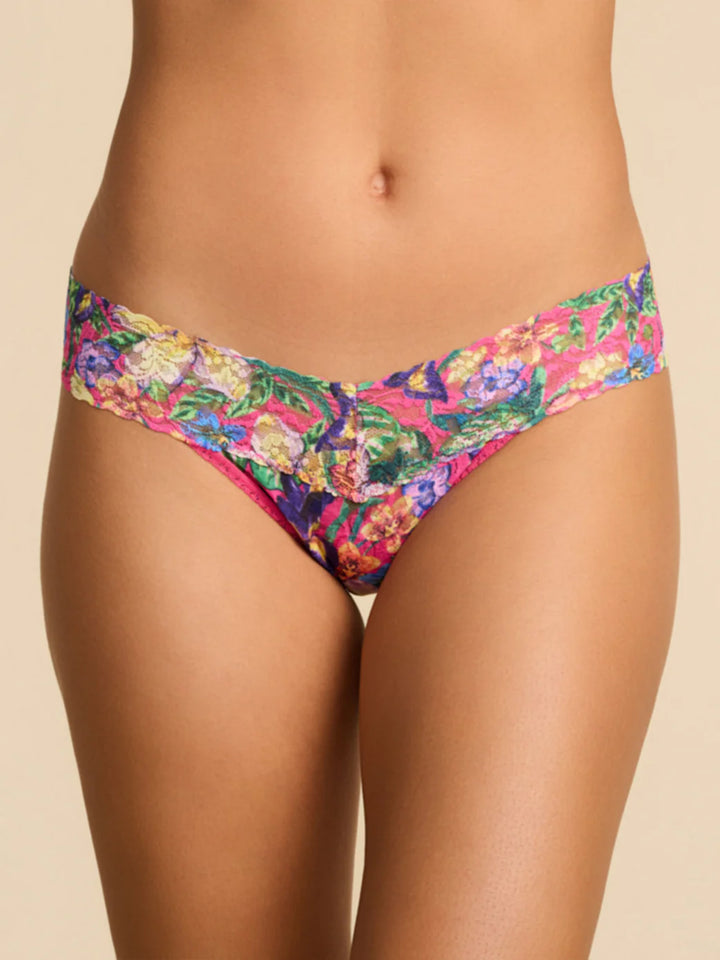 HANKY PANKY - LOW RISE THONG PRINT