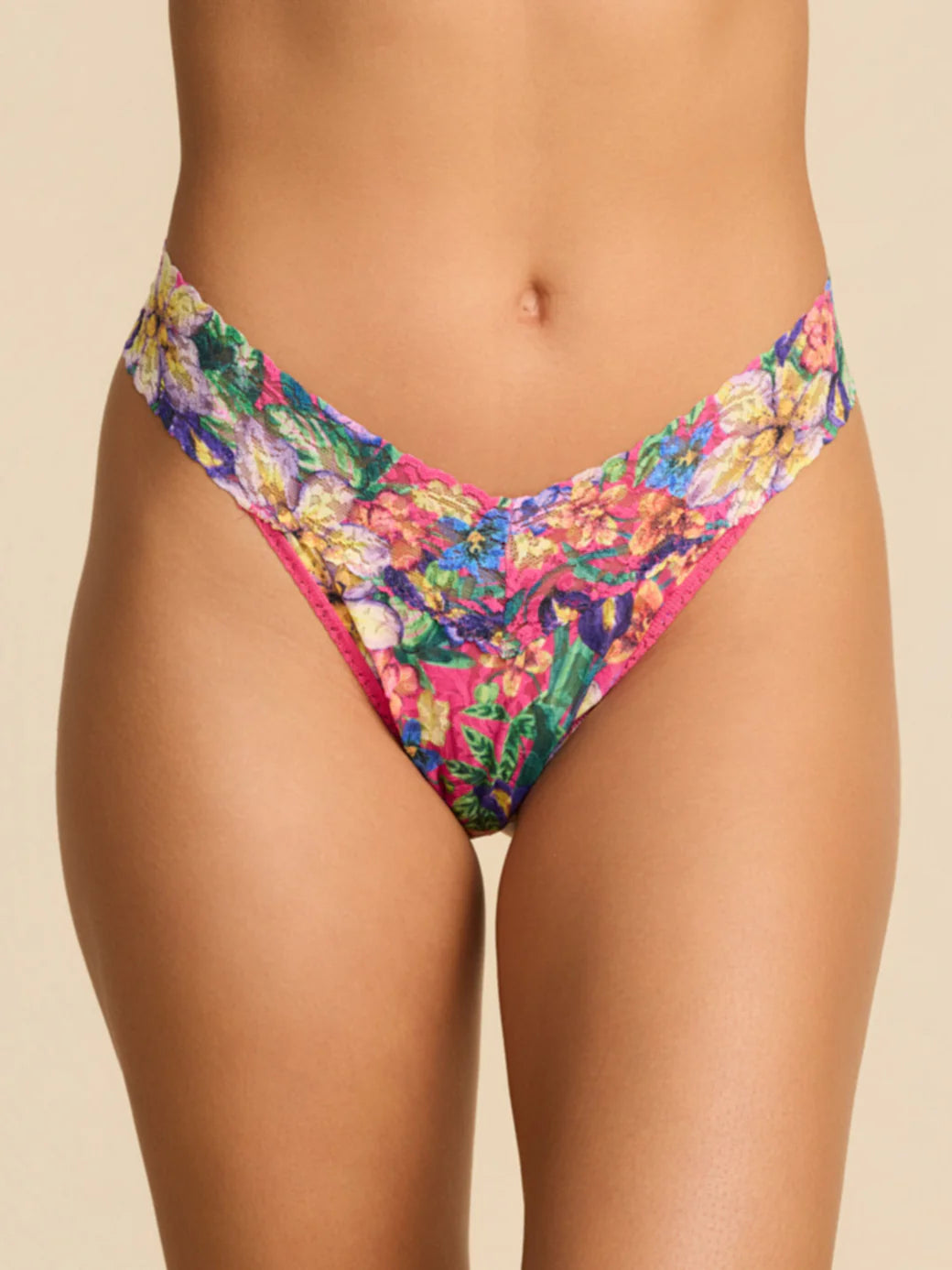 HANKY PANKY - ORIGINAL RISE THONG PRINT