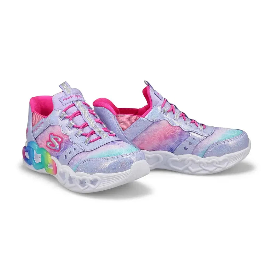 SKECHERS - KID'S INFINITE HEART LIGHTS SHOE