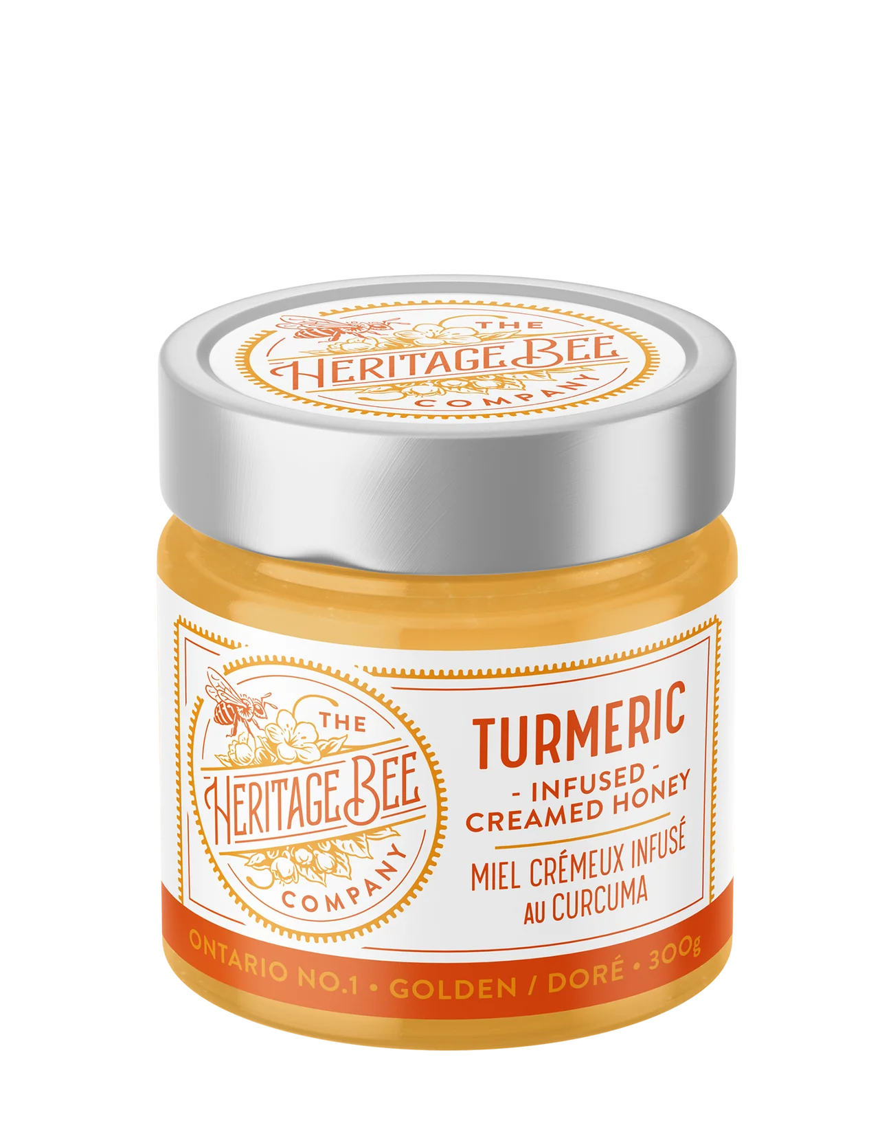 The Heritage Bee Company - Turmeric Creamed Honey