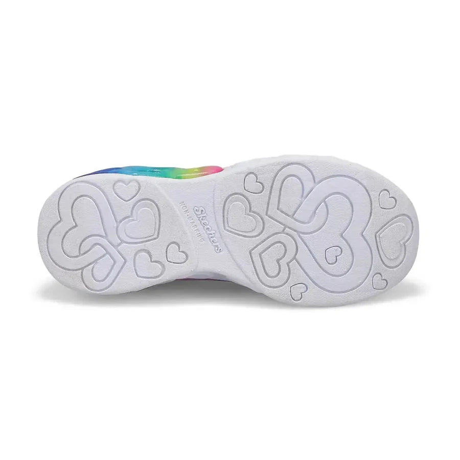 SKECHERS - KID'S INFINITE HEART LIGHTS SHOE
