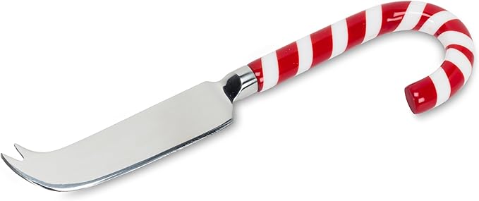 Abbott - Candy Cane Handle Cheese Knife-7.25"L
