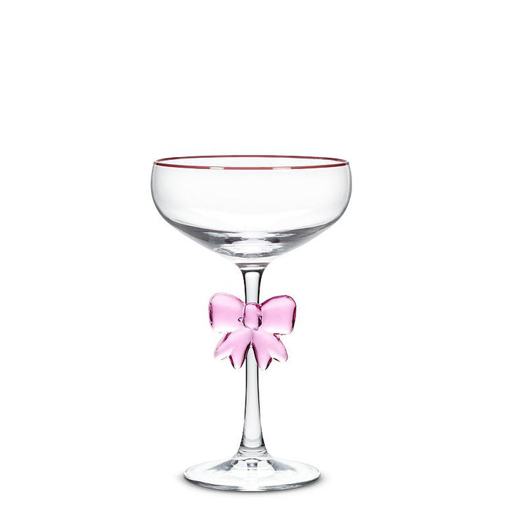 Abbott - Coupe w/Lg Pink Bow-7"H(10oz)