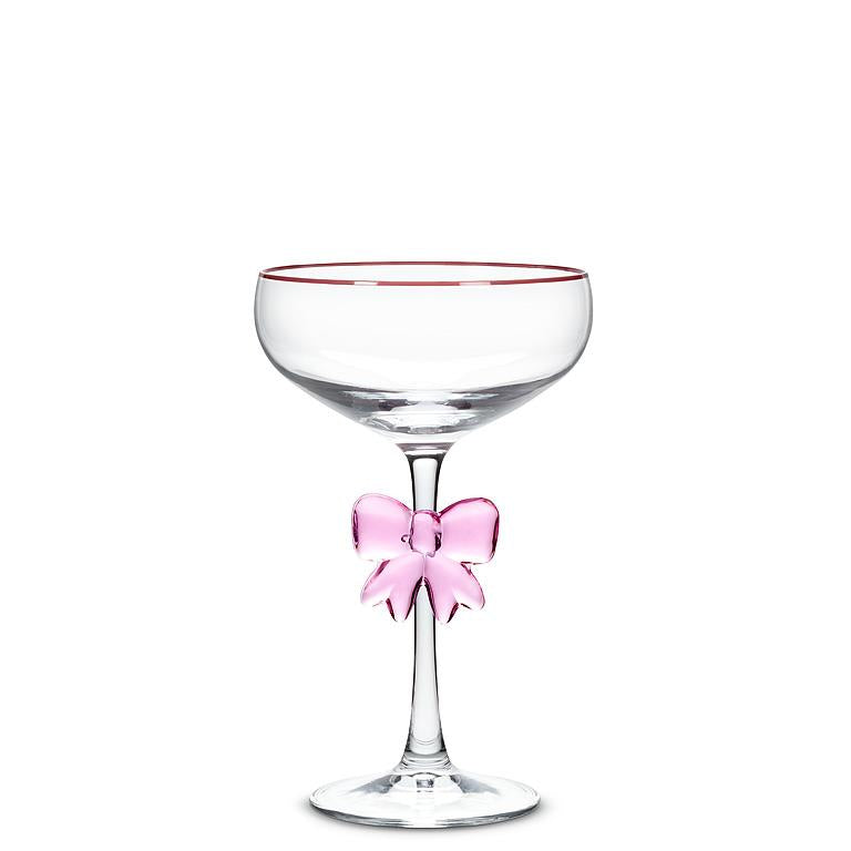 Abbott - Coupe w/Lg Pink Bow-7"H(10oz)