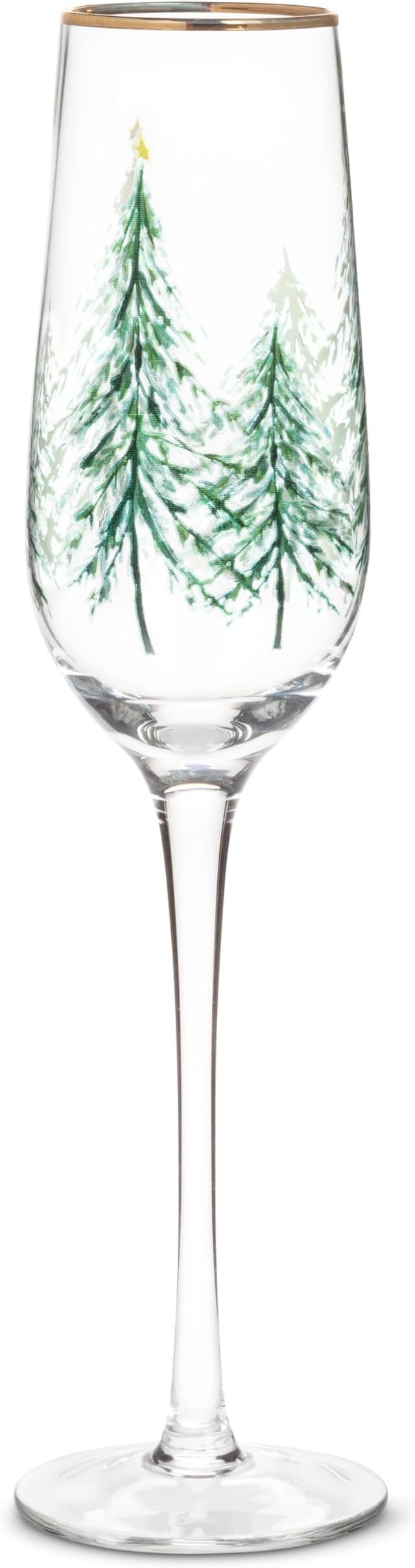 Abbott - Winter Trees Flute-10.5"H(9oz)