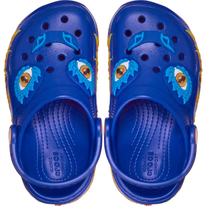 CROCS  - CLASSIC IAM DRAGON LIGHTS CGK BLUE BOLT
