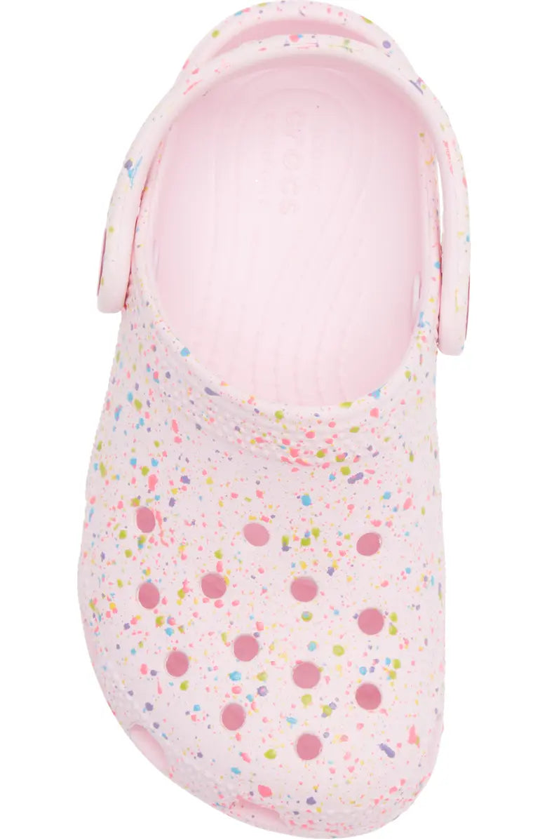 CROCS  - LITTLE KID’S CLASSIC PAINT SPLATTER CLOG