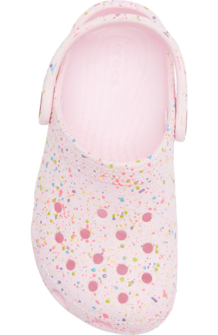 CROCS  - LITTLE KID’S CLASSIC PAINT SPLATTER CLOG