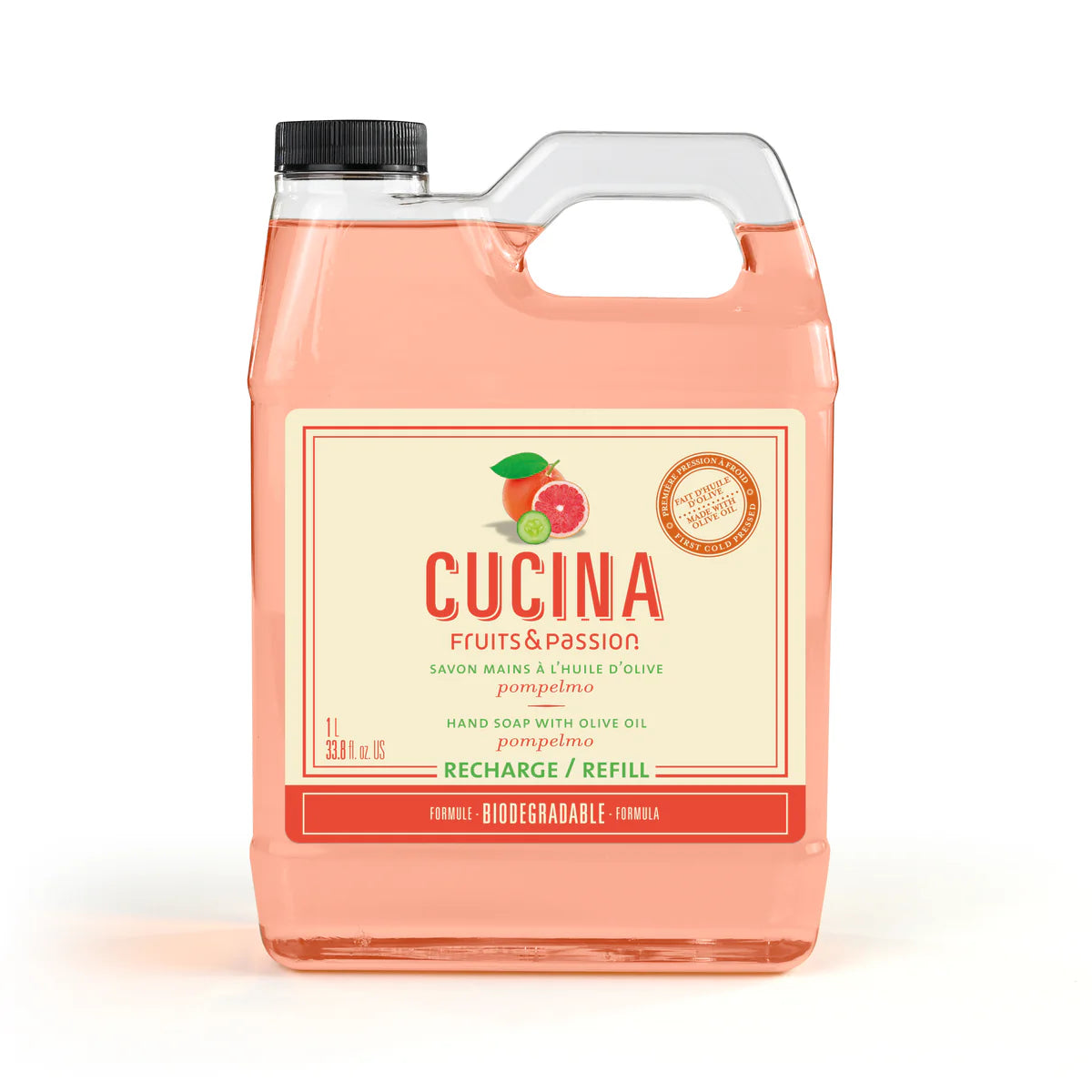 CUCINA - HAND SOAP POMPELMO 1L REFILL