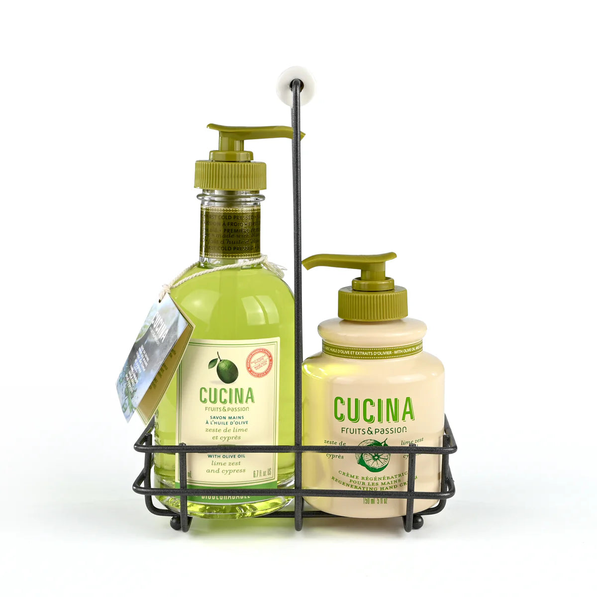 CUCINA - DUO SOAP & HAND CREAM LIME ZEST