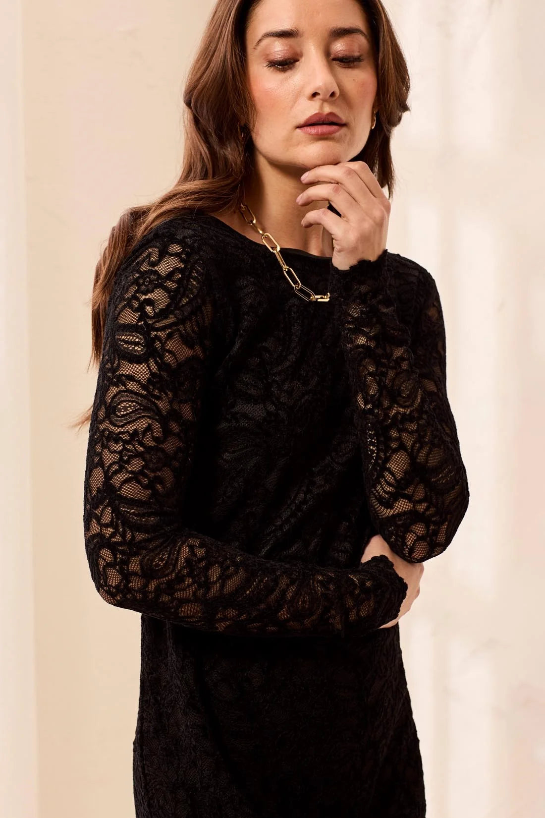TRIBAL - WEAR TWO WAYS LONG SLEEVE DRESS