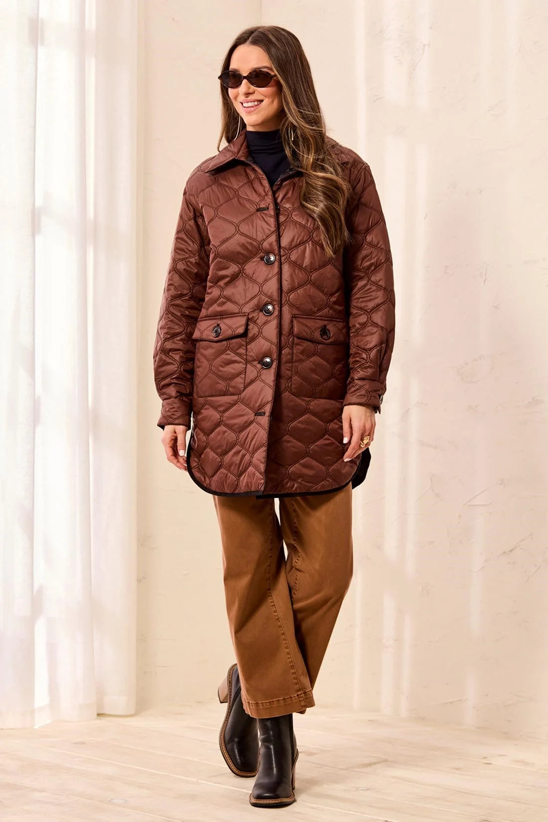 TRIBAL - REVERSIBLE QUILTED JACKET