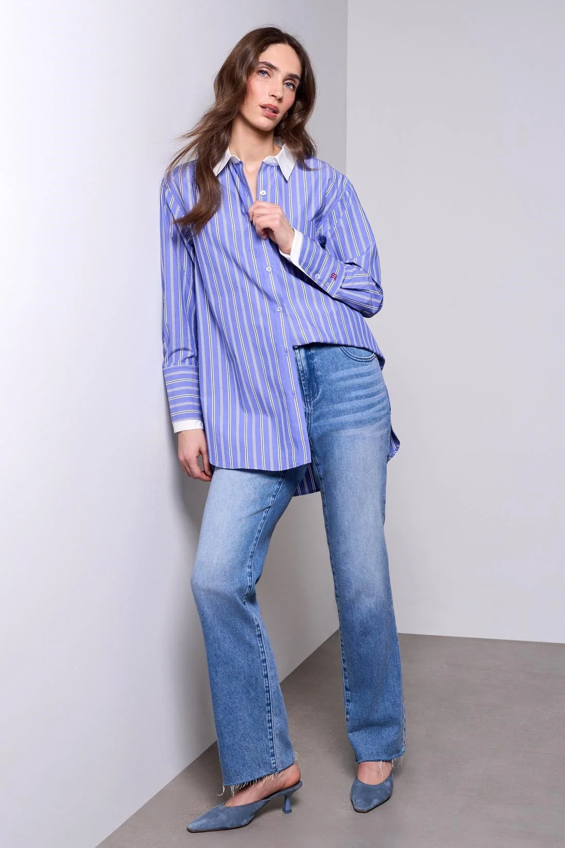 TRIBAL - SHIRT WITH FANCY DOUBLE CUFF