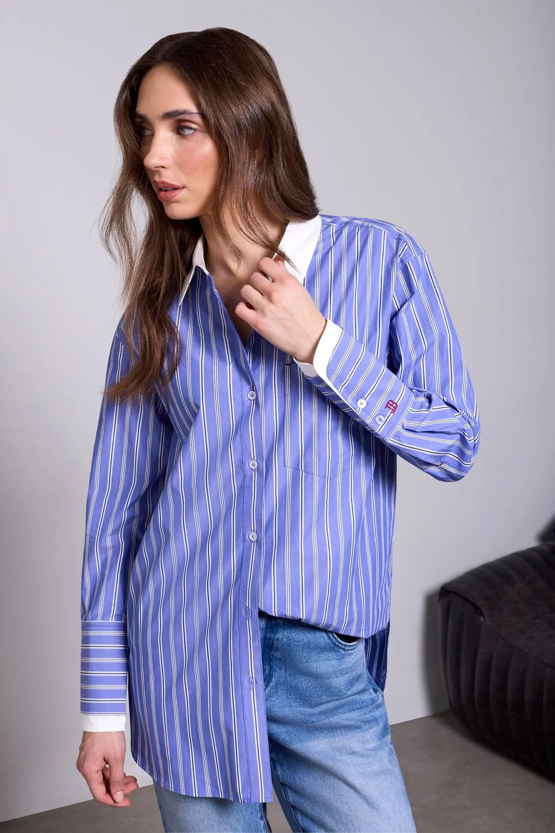 TRIBAL - SHIRT WITH FANCY DOUBLE CUFF