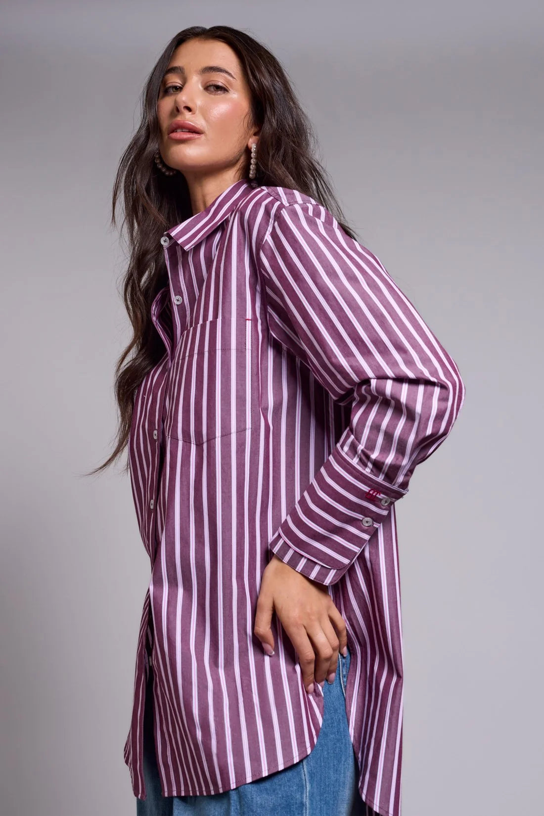 TRIBAL - SHIRT WITH FANCY DOUBLE CUFF