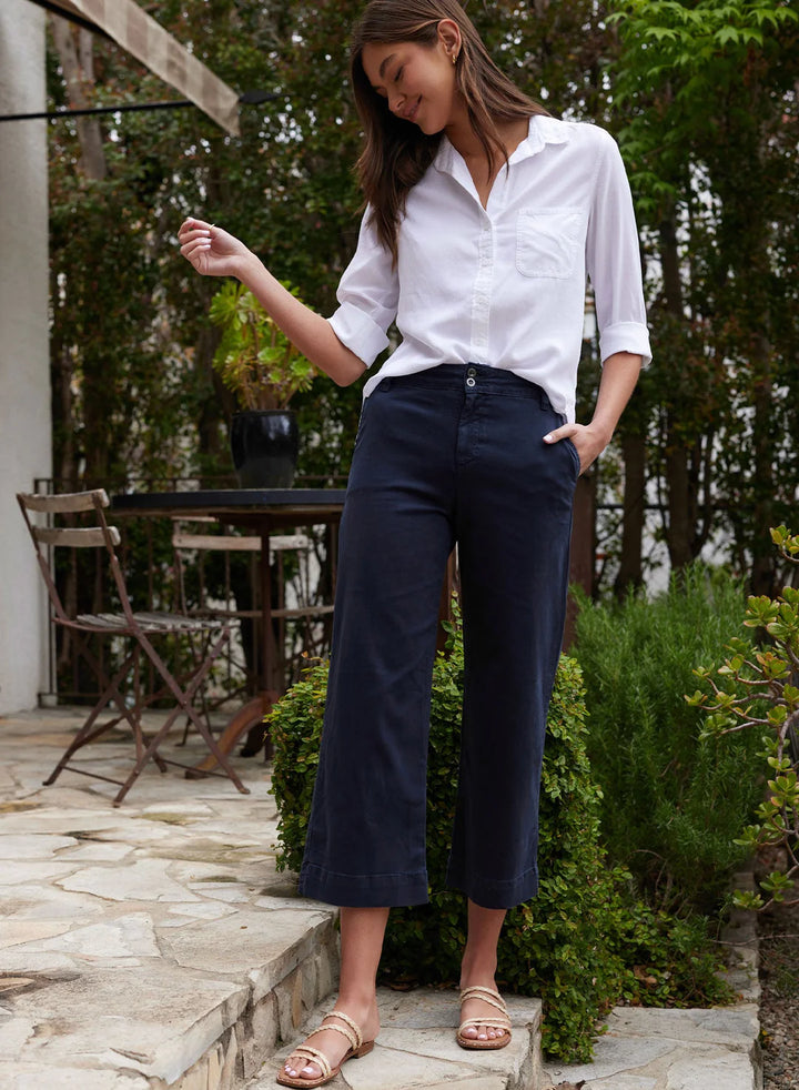 BELLA DAHL- WOMEN'S TAIL BUTTON DOWN SHIRT