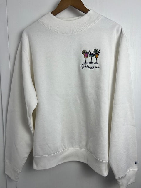 BLUE 84 - BOBCAYGEON COCKTAILS MOCKNECK