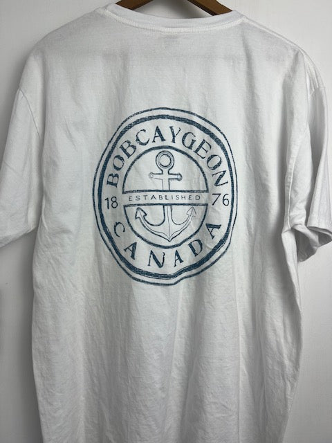 BLUE 84 - MEN'S BOBCAYGEON ANCHOR SHIRT