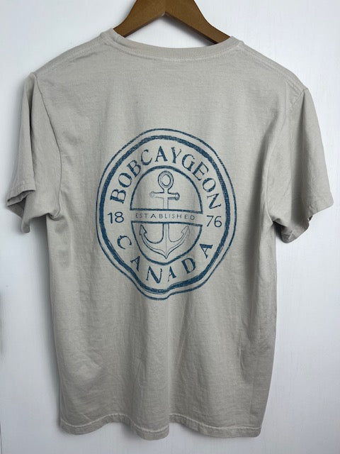 BLUE 84 - MEN'S BOBCAYGEON ANCHOR SHIRT