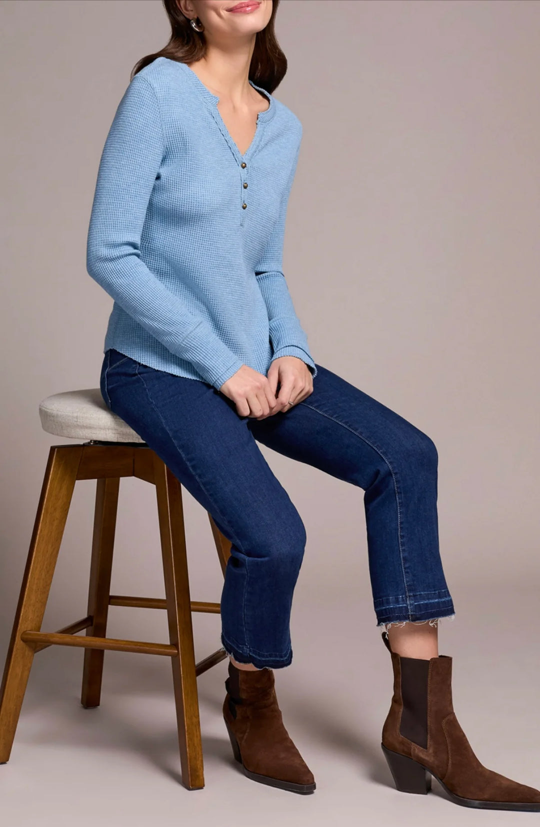 Tribal - Henley Top #5899O (4 Colours)