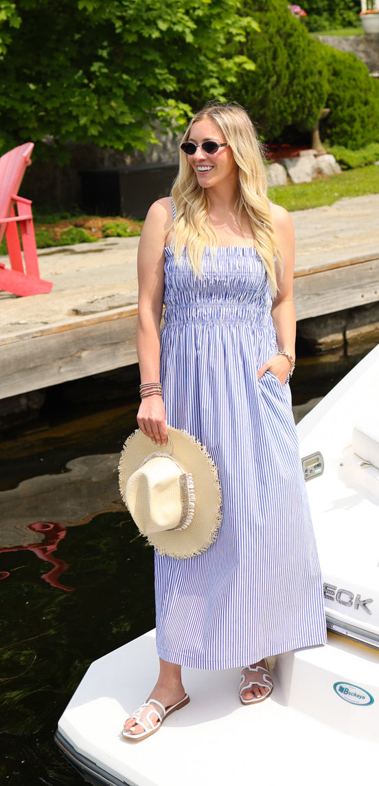 STARK X- WOMEN'S STRIPE DRESS (2 Colours)