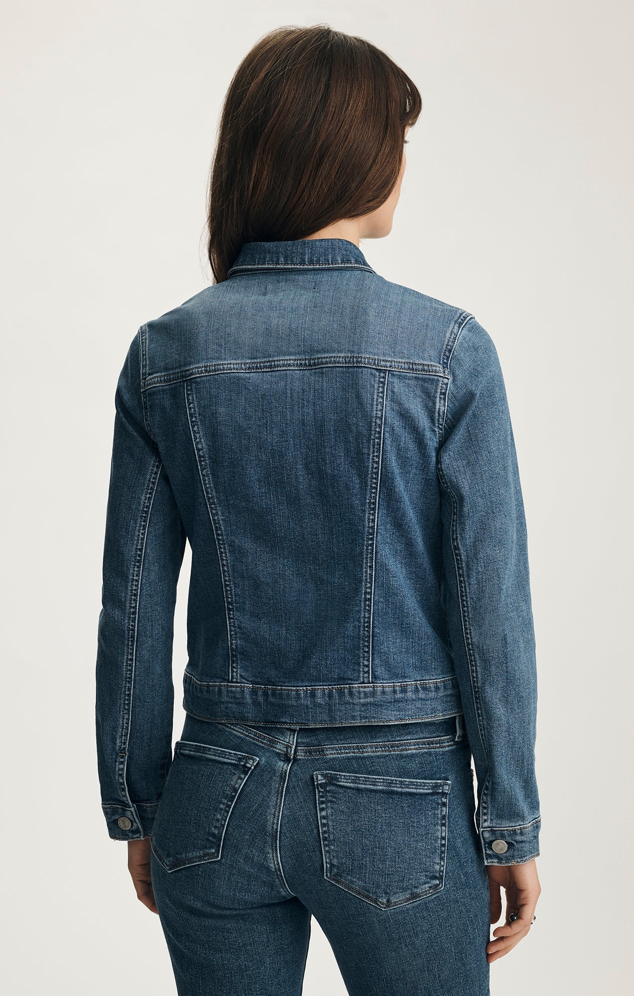 MAVI -  SAMANTHA Dark Brushed FLEX BLUE