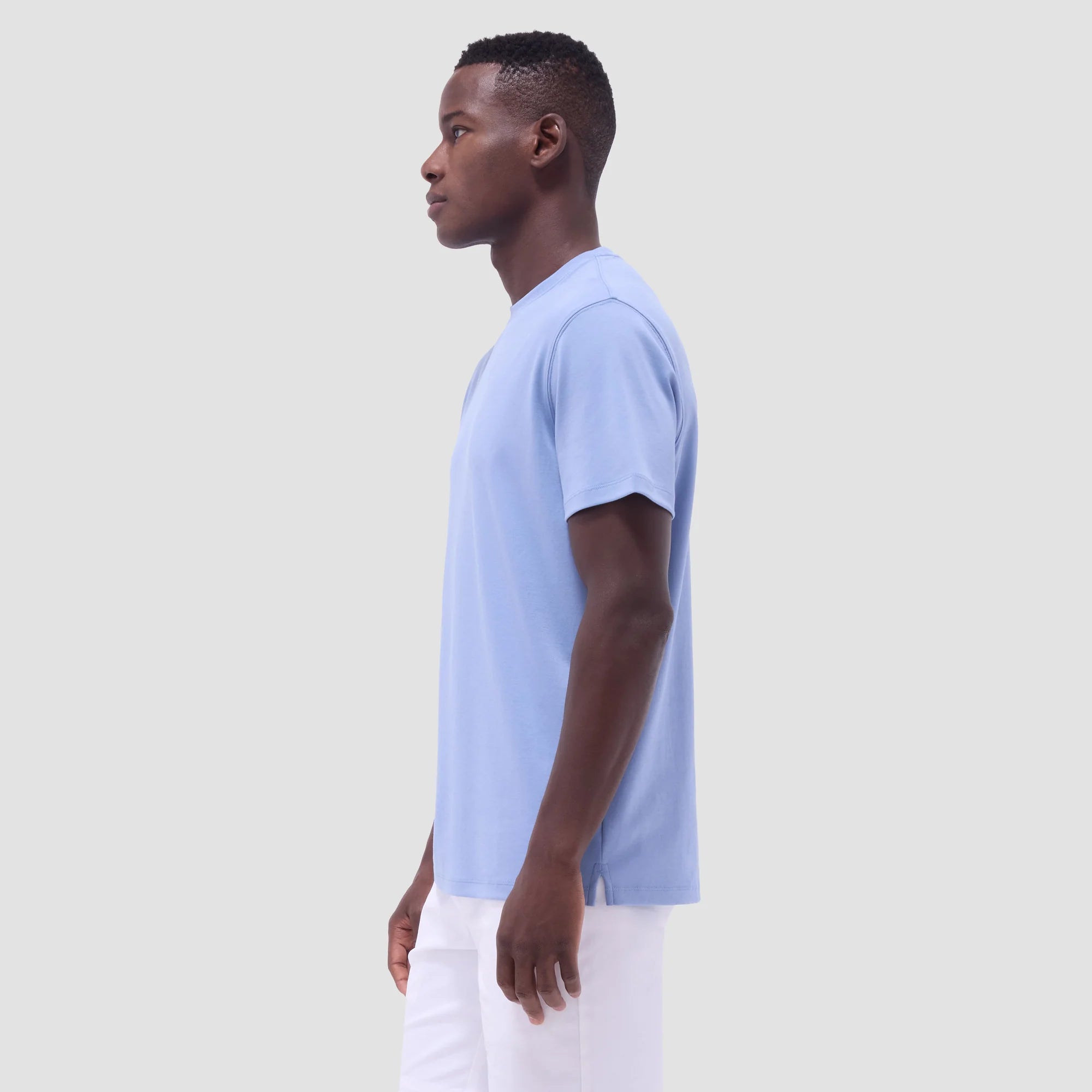 BUGATCHI - S/S HANK PIMA CREW NECK ISF1500F5